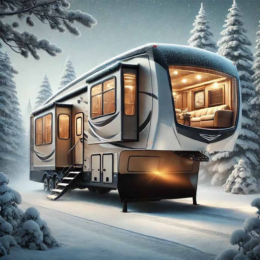 Winter RV Living: Stay Warm, Safe & Cozy with These Tips!